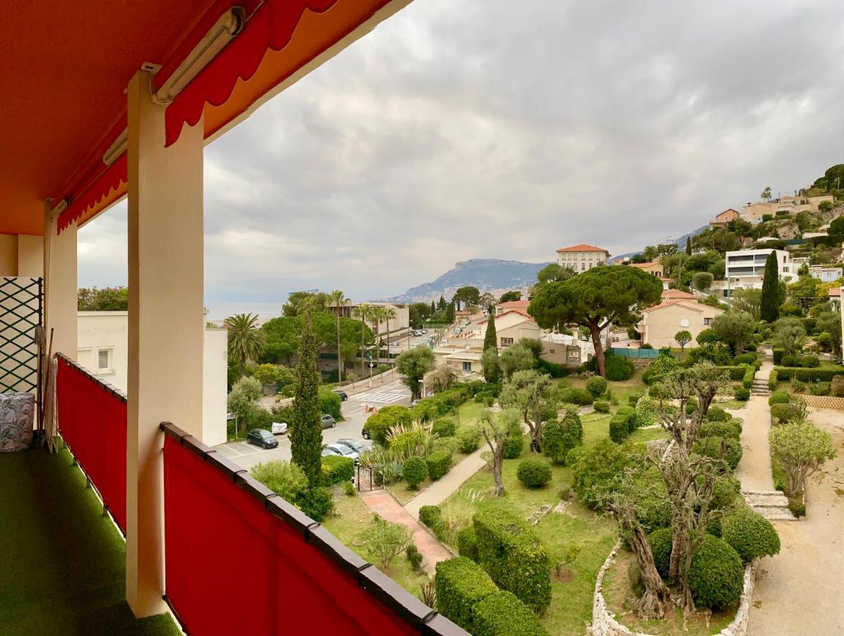 Charmant 2 Pieces Vue Sur Mer Et Monte-Carlo A Roquebrune Cap Martin Exterior photo